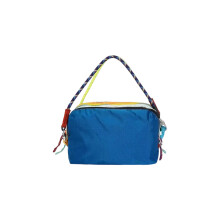 Water Resistant Quick Drying Nylon Makeup Bag For Travel-Blue