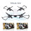 FPV Drone με κάμερα HD, ρυθμιζόμενο κράτημα υψομέτρου, πτυσσόμενο σχεδιασμό, RC 3