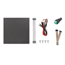 P3 LED Flexible Matrix Display 192x192mm 64x64 Pixels 1/32 Scan Full Color P3 LED Matrix Display
