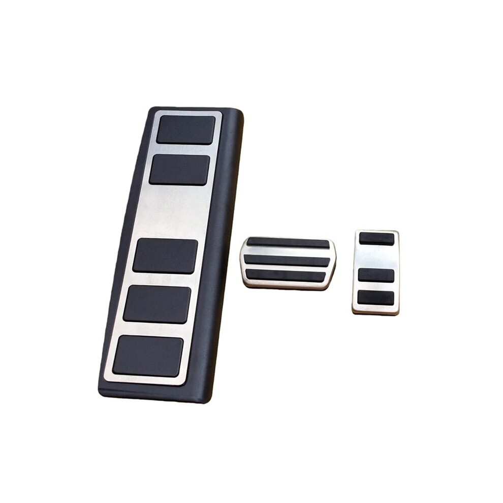 Foot Pedal Pads Cover For Mustang Mach-E 2021-2025 Dead Brake Accelerator Pedal Cover Accessories Black 4714075656180