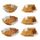 Modern Two Tone Plastic Fruit Bowl Perfect For-square middle 2