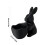 Easters Bunnies Candy Dish,Easters Serving Dish Bunnies-Grey 4