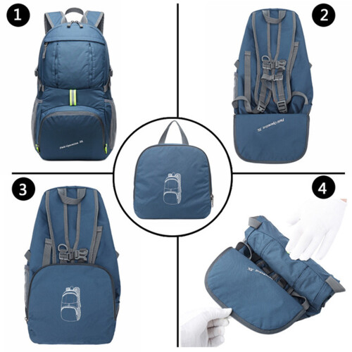 Compact Explorer: Το ευέλικτο, αδιάβροχο και ελαφρύ, πτυσσόμενο σακίδιο πλάτης σας για 2