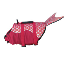 Buoyant Dog Life Vest Design For Small Breeds Great For-Red M.