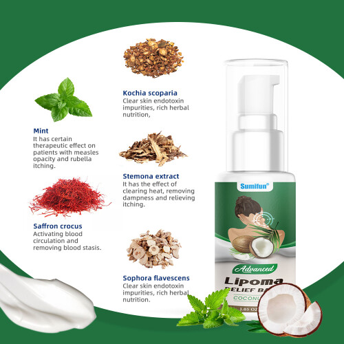 Coconut Oil Fat Fat Cream Fat Granule Subcutaneous Fat Agglomeration Massage Cream 1