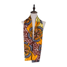 African Ethnic Styles Scarf with Colorful Kente Print-18