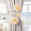 2 Pack Handmade Flower Curtain Clip Flexible-Section B Purp 3