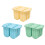 6 Cavity Silicone Ice Cream Molds Easy Releases For-Blue 3