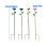 Durability Iron Garden Stakes Bird Feeder and Waterer-Blue 4