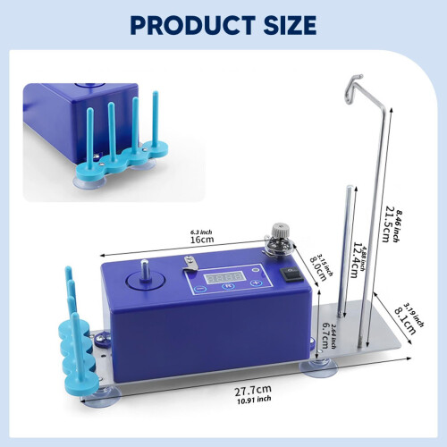 Automatic Bobbin Winder With Sution Cup Base Multifunctional 2