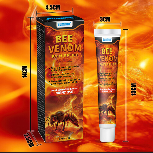 (A) Bee Venom Ointment External Use Cream Ice And Fire Dual Sense Massage Cream