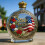 Unique American Themed 250th Anniversary Whiskeys Decanters 6
