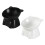 Ergonomic Elevated Dog Tilted Bowls Pet Dog Feeding-White 2