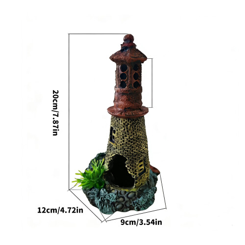 Unique Waterproof Aquariums Decoration Durability Resins 2