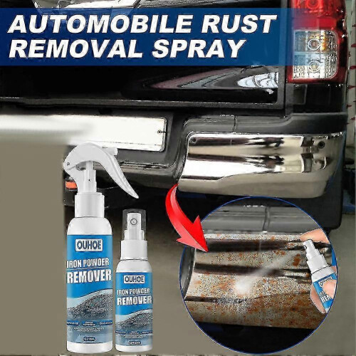 (2pcs) 1-3PCS Car Rust Removal Spray Car Iron Remover Spray Inhibitor ...