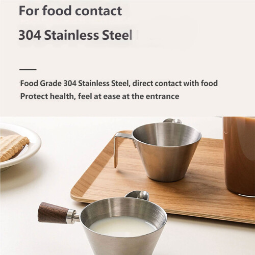 Coffee Measuring Cup with Scale Stainless Steel-7 handle 2