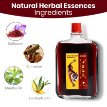 Chinese Red Tiger Active Oil Body Care Massage Oil
