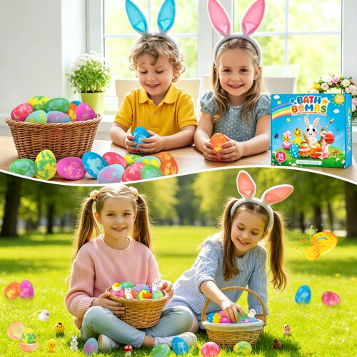 Children Sparkling Bath Sphere Contains Secret Mini Present-1 1