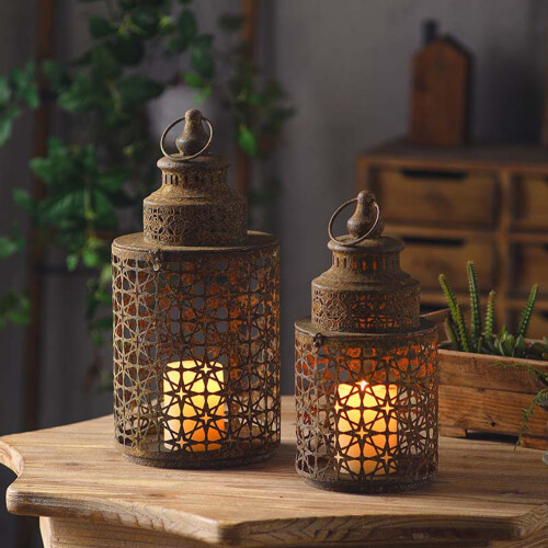 Moroccans Lantern Ornate Candle Lantern Decorative Candle-A3408 2