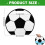 24Pcs Athletic Ball Theme Bag Waterproof Clear Plastic-Style6 4