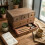Wooden Desktop Organizer With Drawer For Offices Multi-C 3