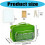 Graanbesparende binder met zak met ritssluiting en verstelbare 3