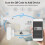Tuya Matter Thread Door Window Sensor USB Powered  Home Wireless Detector Work with HomeKit Alexa  Home 10