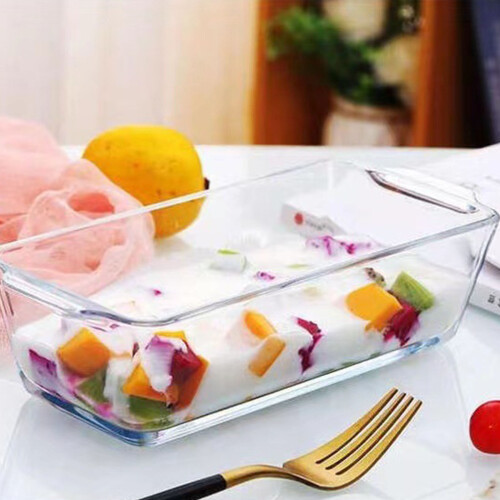 Clear Rectangular Cake Molds Baking Tray Perfect For Oven And 1