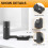 L-Shaped Quick Release Plate Bracket Hand Grip with 1/4 Srew Hole for  -M ILC Camera 5