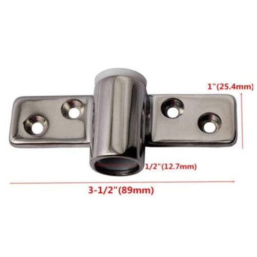 2 Pcs Boat 316 Stainless Steel Oar Lock Socket Side Mount Rowlock Socket 1