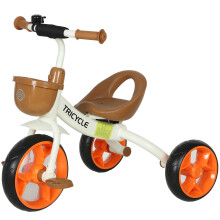 Kids Trike Toddler Tricycle w/ Front Basket & EVA Wheels for Ages 2-5 Years