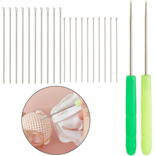 Doll Hair Restoration Tool Includes Multi Size Needle For 1