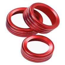 Fit for Giulia Stelvio 2015-2020 Interior Accessories Car Interior Trim Air Conditioner Knob Cover