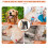 Elastische Hunde-Knieschoner-Ellbogenschützer zur-XL 3