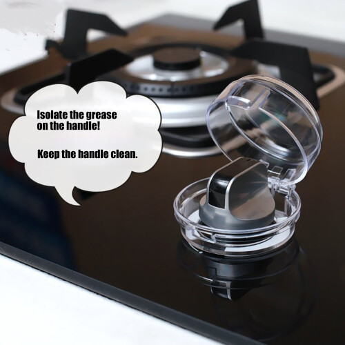 Couvercle de commande de cuisinière à gaz-Couleur transparente 2