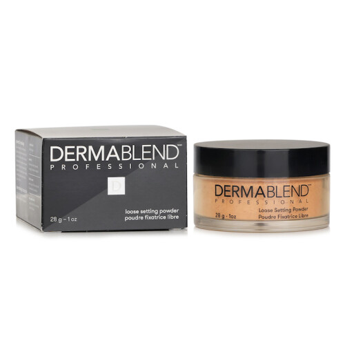 Dermablend Loose Setting Powder - # Warm Saffron 28g 2