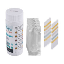 50Pcs 6-In-1 Swimming Pool PH Test Paper Residual Chlorine PH Value Alkalinity Hardness Test Strip PH Tester