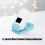 Paper Hole Puncher Lace Frame Hole Punching Tool-25.4x21.1mm 5