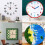 Mouvements d'horloge à quartz silencieux, mécanisme-Ensemble 2 3