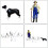 Realistic Farm Animals Figure Model 1:87 Scale Hand-Shepherd 3