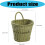 Poubelle tissée multifonctionnelle parfaite pour stocker-Vert 4