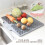 Large Drying Sheet For Dinnerware Bowls And Cookware 17x14-Grey 3