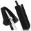 Triangular Hair Styling Tools Holder Pouch For Curling-Black 5
