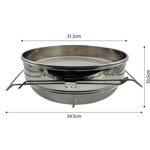Liquid Extractor Stainless Steel Double Sieve Liquid Filter 2