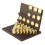 11 Layer Dark Wood Holder For Armed Forces Commemorative-Black 6