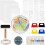 Gel Print Plate Tool Set Printmaking Paper Acrylic Paint 4