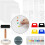 Gel Print Plate Tool Set Printmaking Paper Acrylic Paint 6