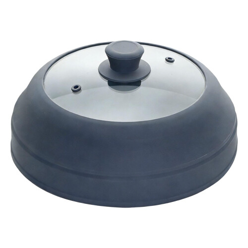 Practical 23cm Microwave splashes Protectors Foldable Keep-S 1