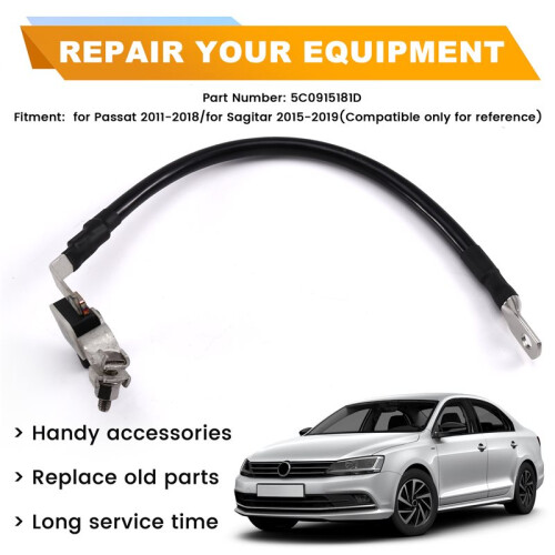 5C0915181D Car Battery Current Sensor & Neg Cable for   Sagitar 2