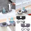 Space Saving Sink Accessory For Efficient Drying Practical-Gray 3